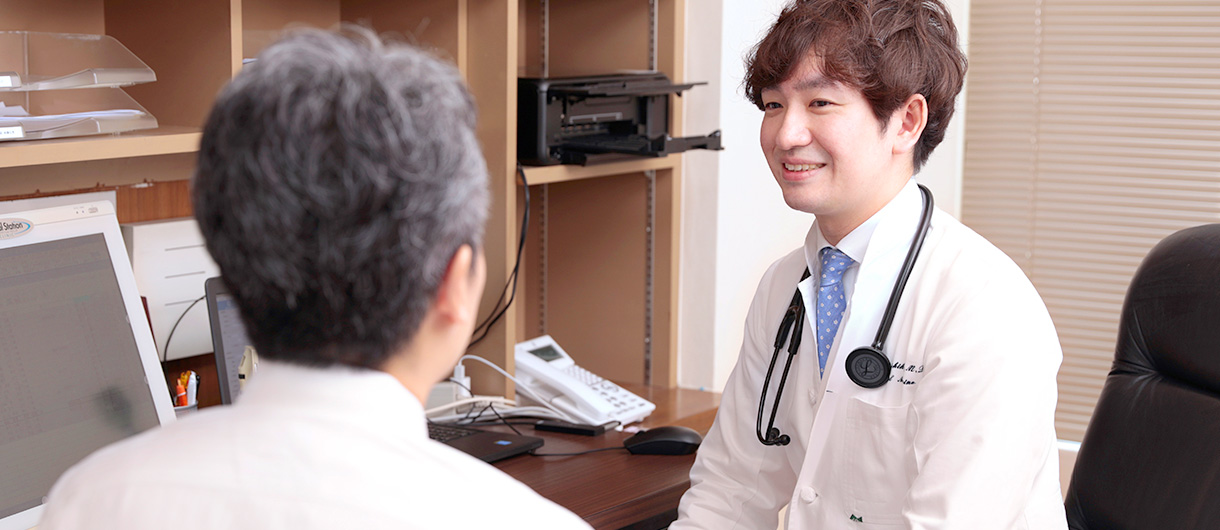 慶應義塾大学出身の各科専門医が最新・最善の診療をお約束します